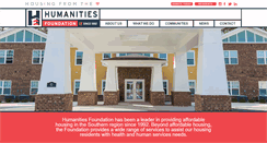 Desktop Screenshot of humanitiesfoundation.org